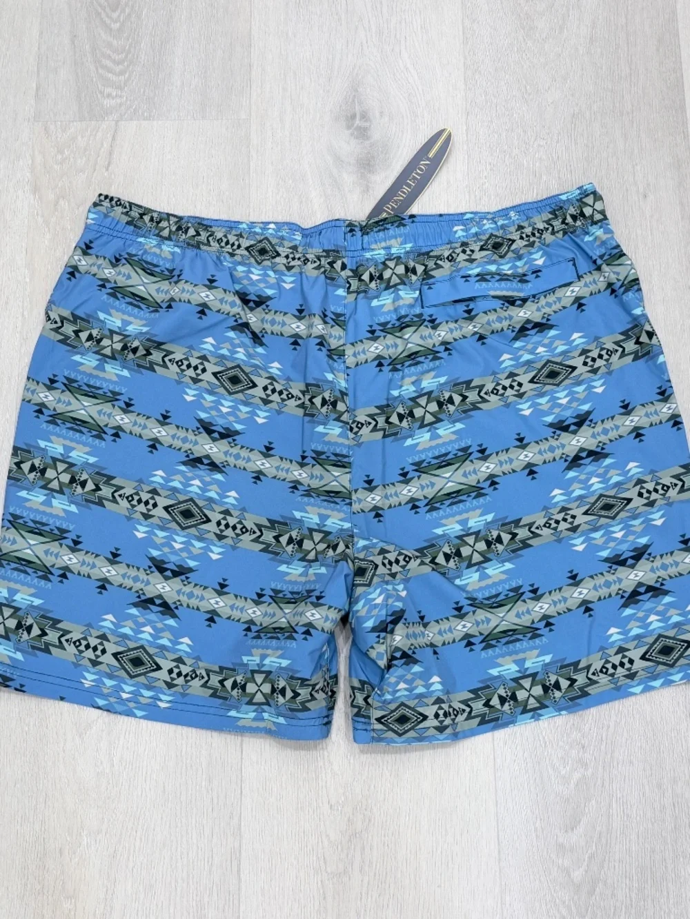 Pendleton Landscape Shoreside Swim Trunks 7” UPF 50+ Built-In Liner Mens XL